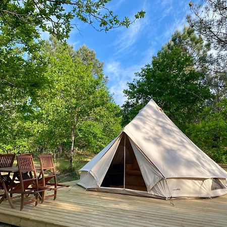 Camping La Kahute - Tente Lodge Au Coeur De La Foret Carcans Buitenkant foto