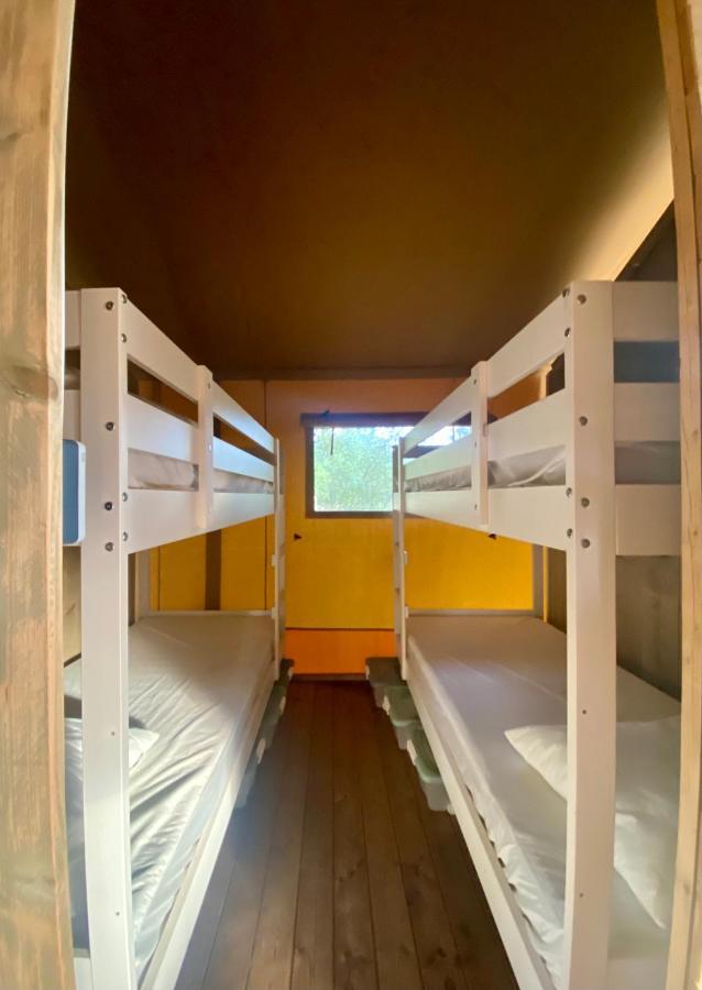 Camping La Kahute - Tente Lodge Au Coeur De La Foret Carcans Buitenkant foto